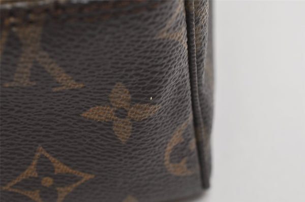 Auth Louis Vuitton Monogram Trousse Toilette 28 Clutch Bag M47522 Junk 0890K