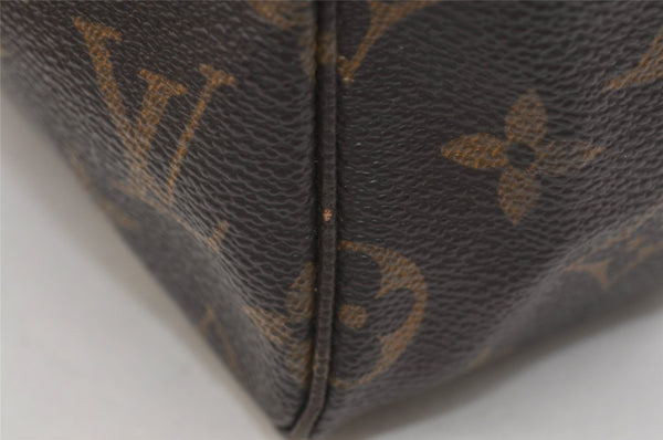 Auth Louis Vuitton Monogram Trousse Toilette 28 Clutch Bag M47522 Junk 0890K