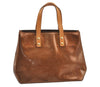 Authentic Louis Vuitton Vernis Reade PM Hand Bag Brown M91146 LV 0891K