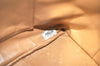 Authentic CHANEL Caviar Skin Medallion CC Logo Shoulder Tote Bag Beige 0892I
