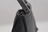 Authentic GUCCI Bamboo Shoulder Hand Bag GG Nylon Leather 0000531 Black 0892K