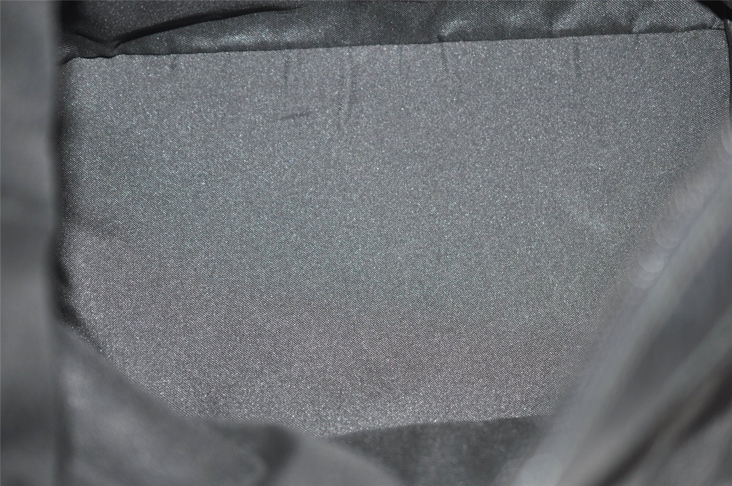 Authentic GUCCI Bamboo Shoulder Hand Bag GG Nylon Leather 0000531 Black 0892K