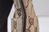 Authentic GUCCI Shoulder Cross Body Bag GG Canvas Leather 27639 Brown 0893K