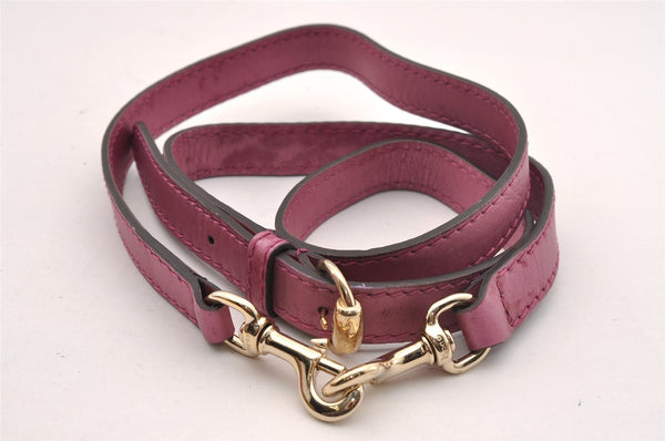 Authentic GUCCI Heart Bit 2Way Hand Bag GG Canvas Leather 269955 Brown 0895I