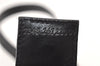 Authentic FENDI Vintage Shoulder Bag Purse Jersey Leather Black 0895K