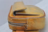 Authentic Louis Vuitton Vernis Fulton Waist Body Bag Yellow M91041 LV 0898K