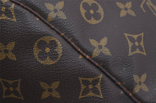 Authentic Louis Vuitton Monogram Keepall Bandouliere 60 M41412 Boston Bag 0899I