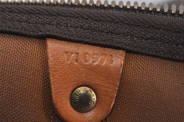 Authentic Louis Vuitton Monogram Keepall Bandouliere 60 M41412 Boston Bag 0899I