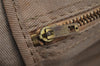 Authentic Christian Dior Trotter Hand Boston Bag Canvas Leather Blue 0900I