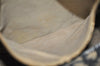 Authentic Christian Dior Trotter Hand Boston Bag Canvas Leather Blue 0900I
