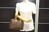 Authentic Louis Vuitton Monogram Speedy 25 Boston Hand Bag M41528 LV 0901I