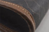 Authentic Christian Dior Honeycomb Clutch Hand Bag PVC Leather Black CD 0901K