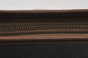 Authentic Christian Dior Honeycomb Clutch Hand Bag PVC Leather Black CD 0901K