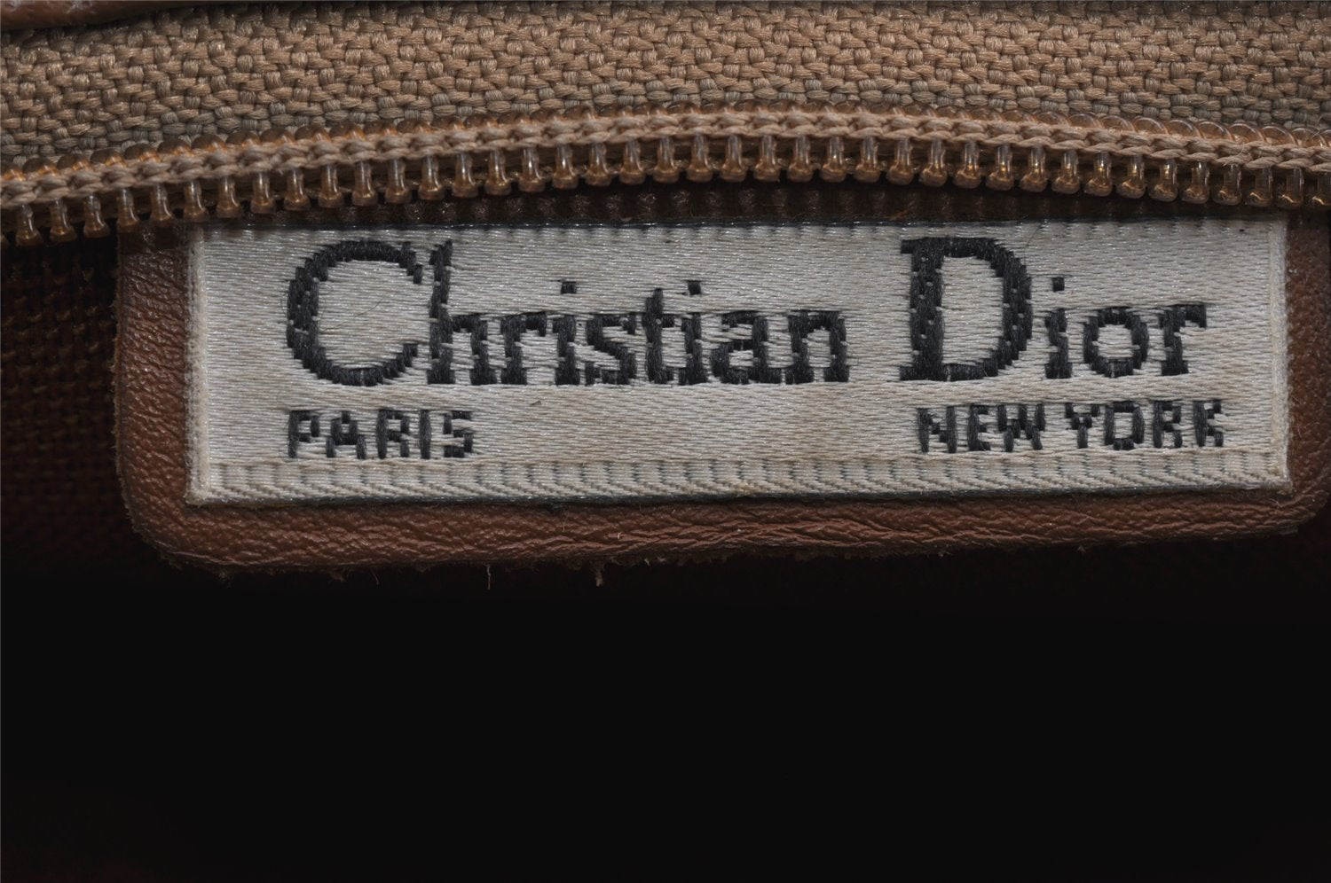 Authentic Christian Dior Honeycomb Clutch Hand Bag PVC Leather Black CD 0901K