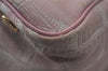 Authentic CHANEL New Travel Line Shoulder Tote Bag Nylon Leather Pink 0903K