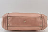 Authentic GUCCI Bamboo Bella Tassel 2Way Hand Bag Leather 282300 Pink 0905K