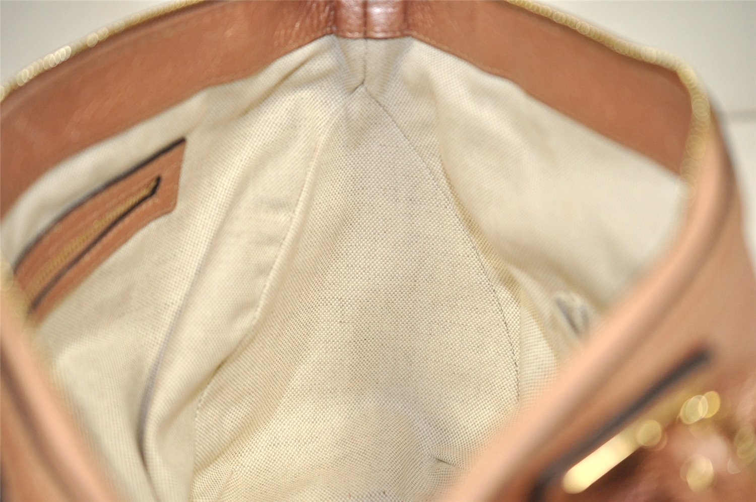 Authentic GUCCI Bamboo Bella Tassel 2Way Hand Bag Leather 282300 Pink 0905K