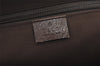 Authentic GUCCI Web Sherry Line Tote Bag GG Canvas Leather 131231 Brown 0907K