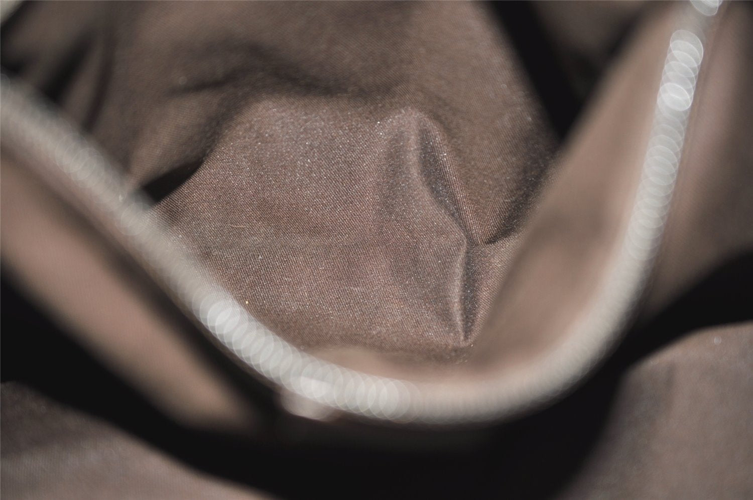 Authentic GUCCI Web Sherry Line Tote Bag GG Canvas Leather 131231 Brown 0907K