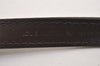 Authentic Louis Vuitton Leather Shoulder Strap Brown 41.3-46.1" LV 0908I