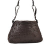 Authentic BOTTEGA VENETA Intrecciato Leather Shoulder Hand Bag Purse Brown 0910K