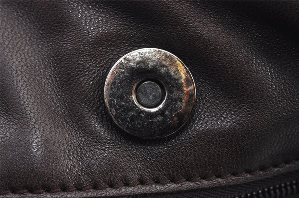 Authentic BOTTEGA VENETA Intrecciato Leather Shoulder Hand Bag Purse Brown 0910K