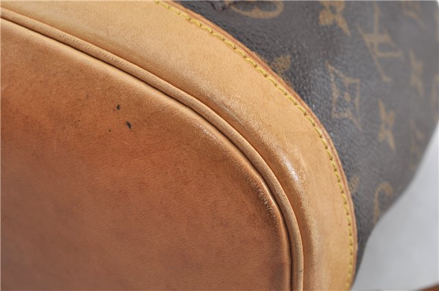 Authentic Louis Vuitton Monogram Montsouris MM Backpack M51136 LV 0913G