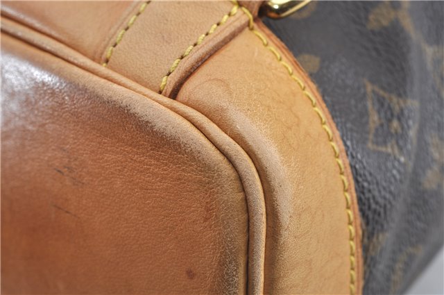 Authentic Louis Vuitton Monogram Montsouris MM Backpack M51136 LV 0913G