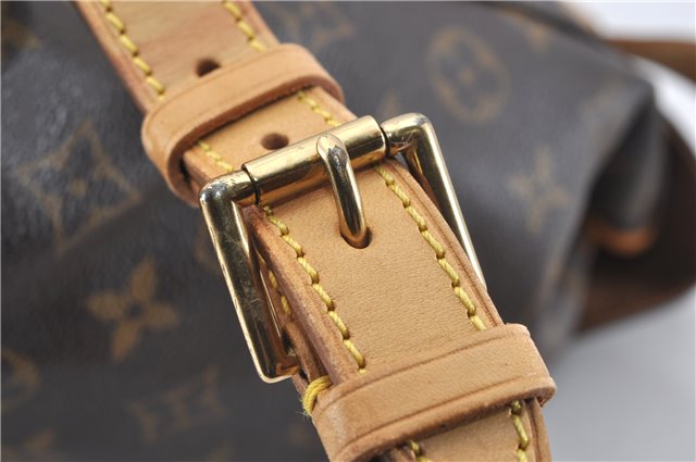 Authentic Louis Vuitton Monogram Montsouris MM Backpack M51136 LV 0913G