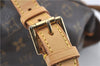 Authentic Louis Vuitton Monogram Montsouris MM Backpack M51136 LV 0913G