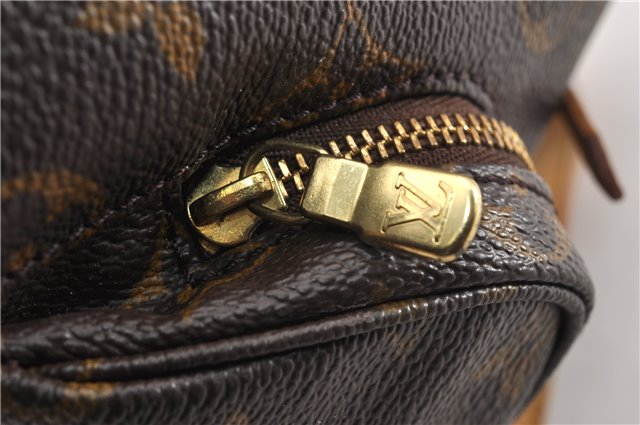 Authentic Louis Vuitton Monogram Montsouris MM Backpack M51136 LV 0913G