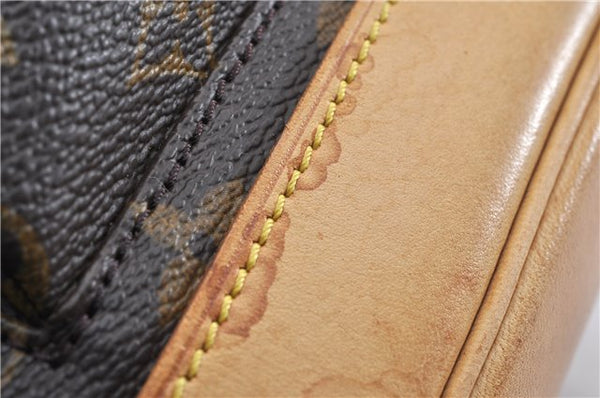 Authentic Louis Vuitton Monogram Montsouris MM Backpack M51136 LV 0913G