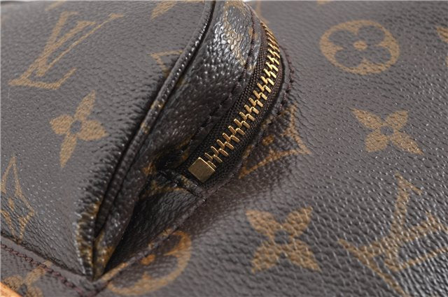 Authentic Louis Vuitton Monogram Montsouris MM Backpack M51136 LV 0913G