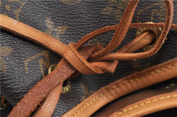 Authentic Louis Vuitton Monogram Montsouris MM Backpack M51136 LV 0913G