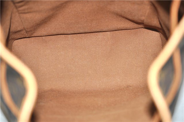 Authentic Louis Vuitton Monogram Montsouris MM Backpack M51136 LV 0913G