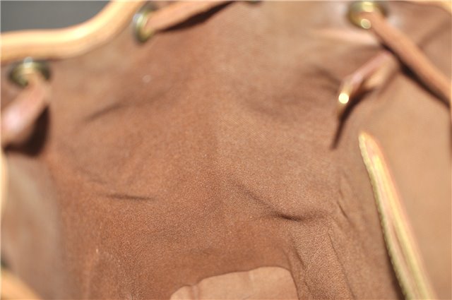 Authentic Louis Vuitton Monogram Montsouris MM Backpack M51136 LV 0913G