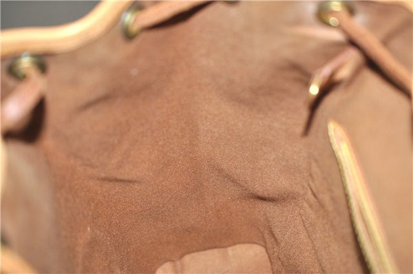 Authentic Louis Vuitton Monogram Montsouris MM Backpack M51136 LV 0913G