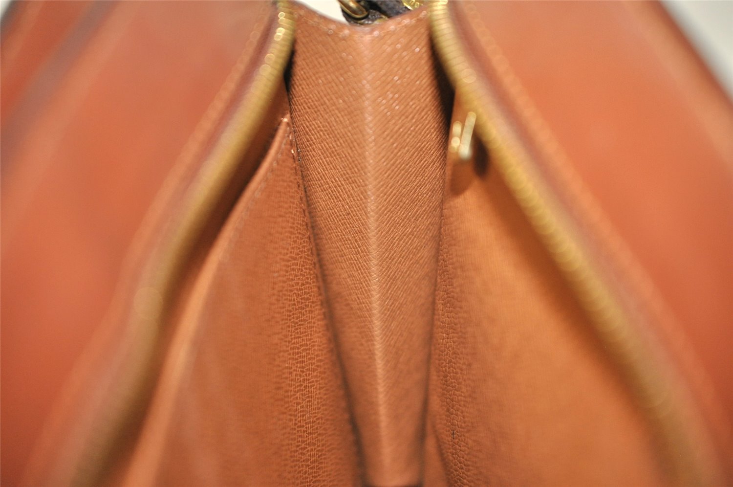 Authentic Louis Vuitton Monogram Enghien Shoulder Cross Bag M51205 LV 0913I