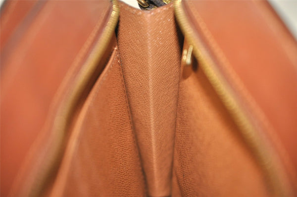 Authentic Louis Vuitton Monogram Enghien Shoulder Cross Bag M51205 LV 0913I