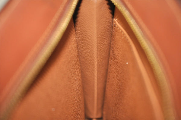 Authentic Louis Vuitton Monogram Enghien Shoulder Cross Bag M51205 LV 0913I