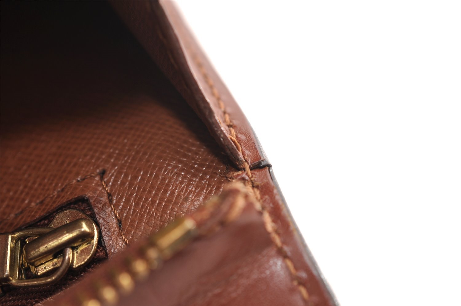 Authentic Louis Vuitton Monogram Enghien Shoulder Cross Bag M51205 LV 0913I