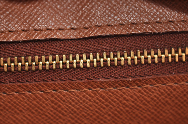 Authentic Louis Vuitton Monogram Enghien Shoulder Cross Bag M51205 LV 0913I