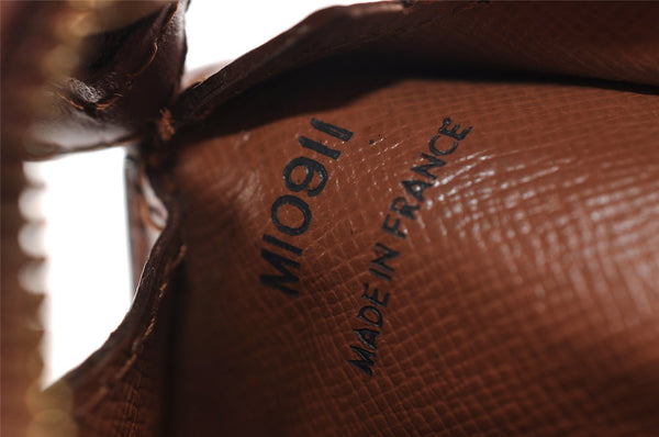 Authentic Louis Vuitton Monogram Enghien Shoulder Cross Bag M51205 LV 0913I