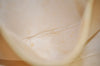 Authentic CELINE Macadam Blason Shoulder Cross Body Bag Leather White 0914K