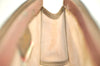 Authentic GUCCI Web Sherry Line Clutch Hand Bag Purse GG PVC Leather Brown 0915I