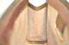 Authentic GUCCI Web Sherry Line Clutch Hand Bag Purse GG PVC Leather Brown 0915I