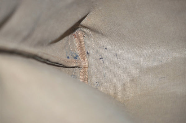 Authentic GUCCI Vintage Micro GG PVC Leather Shoulder Tote Bag Brown 0915J