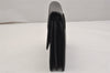 Authentic Burberrys Vintage Leather Clutch Hand Bag Purse Black 0915K