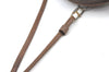 Authentic GUCCI Web Sherry Line Shoulder Cross Bag GG PVC Leather Brown 0916I