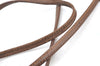 Authentic GUCCI Web Sherry Line Shoulder Cross Bag GG PVC Leather Brown 0916I